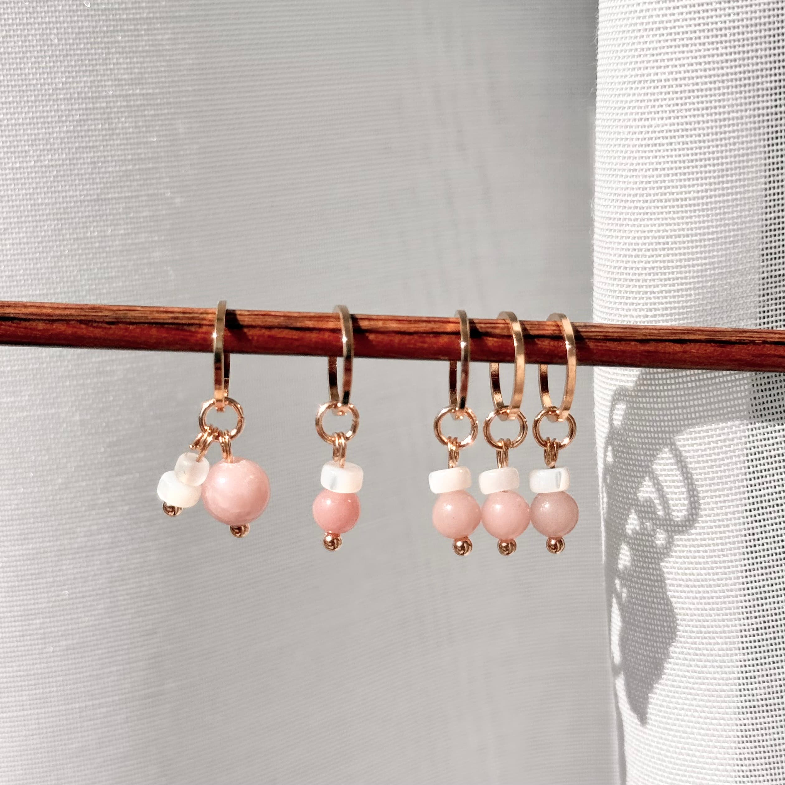 Rose Quartz Shell - alternate view