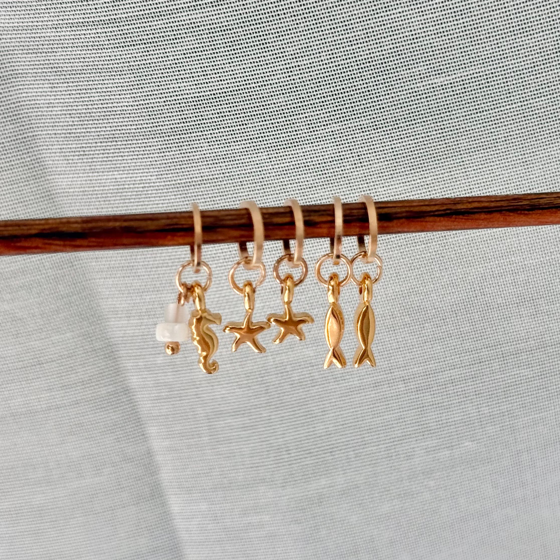 Golden Sea Creatures - alternate view